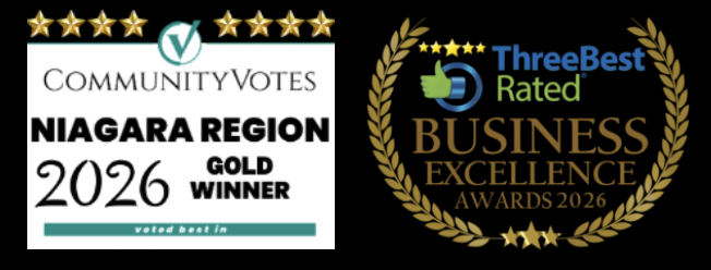 NiagaraDoorServices awarded ThreeBestRated Business Excellence 2025 and Readers’ Choice Diamond Winner for garage door services.